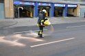 Stadtbus fing Feuer Koeln Muelheim Frankfurterstr Wiener Platz P344